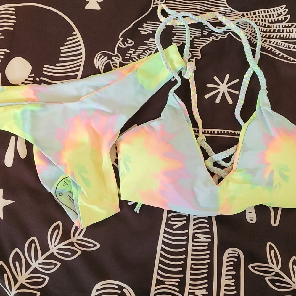Tie dye bikini
